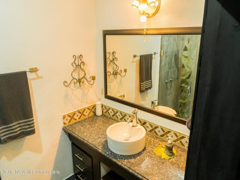 baño casa la vista