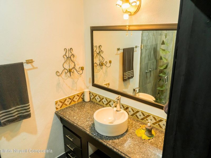 baño casa la vista