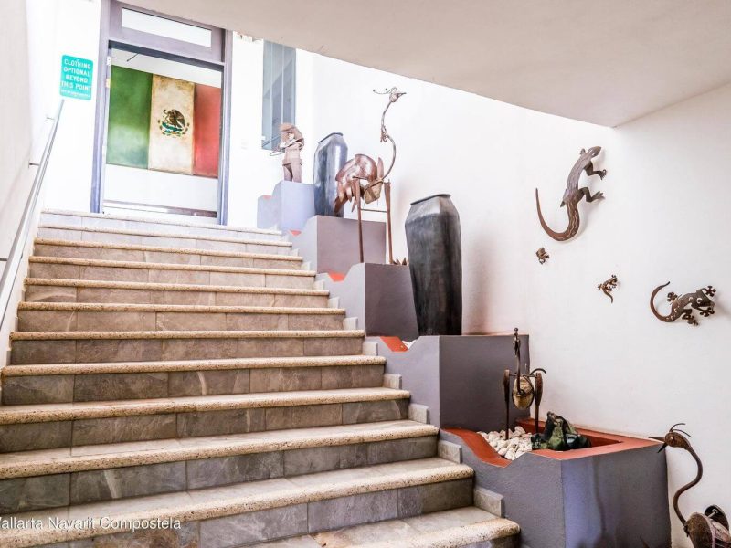 escaleras casa la vista