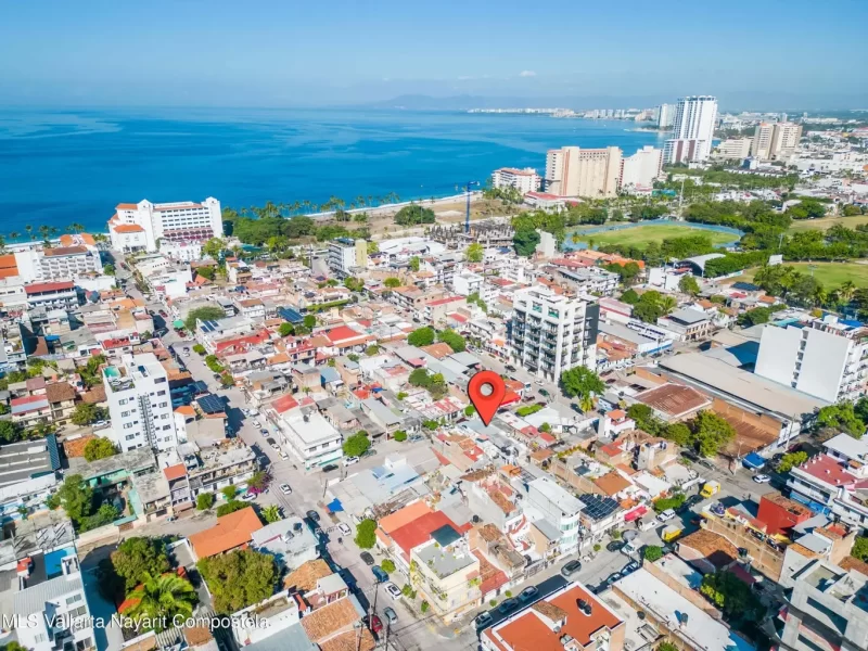 foto aerea casa vallarta