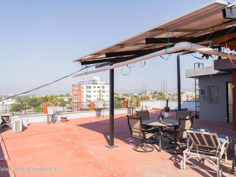 terraza principal casa la vista