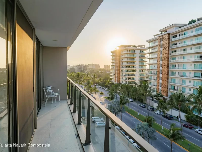 terraza vista a la calle Nima bay