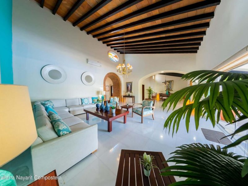 vista a la sala y al comedor punta iguana 17