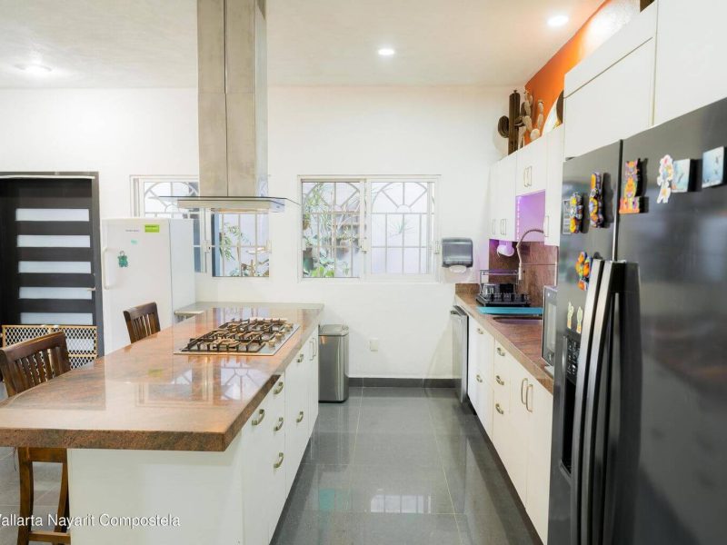 vista lateral casa la vista